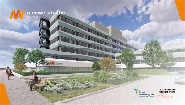 Verbouw locatie Den Helder start met nieuwe gevel